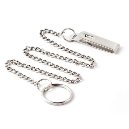 Key-Bak KEYBAK Pocket Chain with Belt Hook, Key Chain Accessory 0307-403
